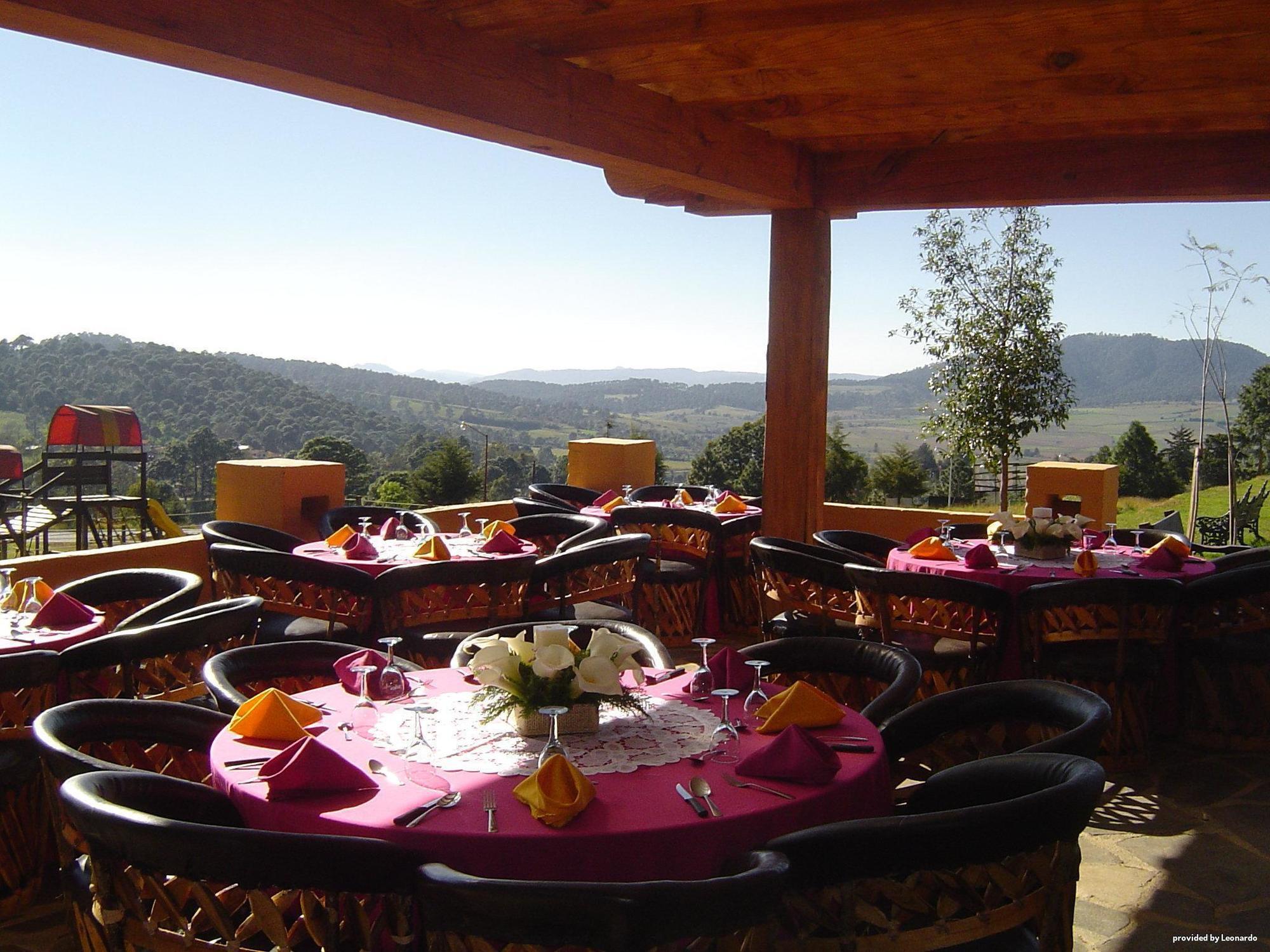Cabanas Sierra Масамітла Ресторан фото